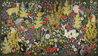 Vente aux enchères :  tapisserie Plein champ