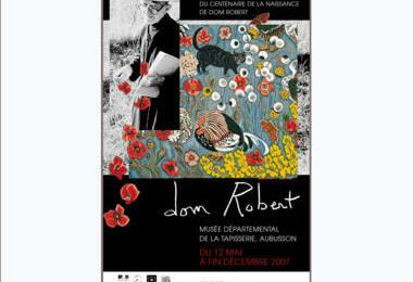 Affiche exposition Centenaire Aubusson, 2007