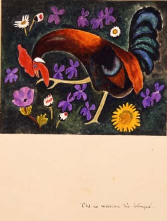 C’est un monsieur très distingué (un coq)