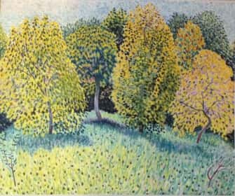 Clairière en automne 