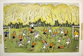 Joueurs de foot - La partie de football 2