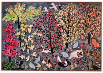 L’Automne (maquette tapisserie)