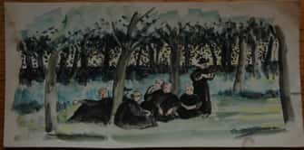 La Halte en promenade*