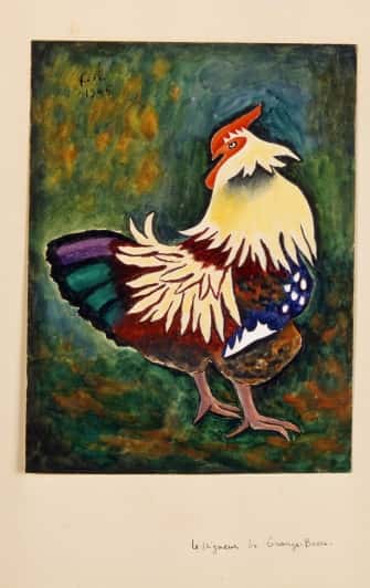 Le Seigneur de Grange-Basse (un coq)