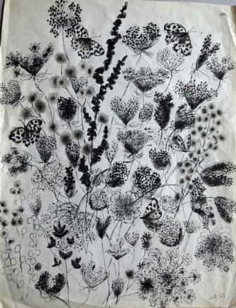 Ombelles et graminées